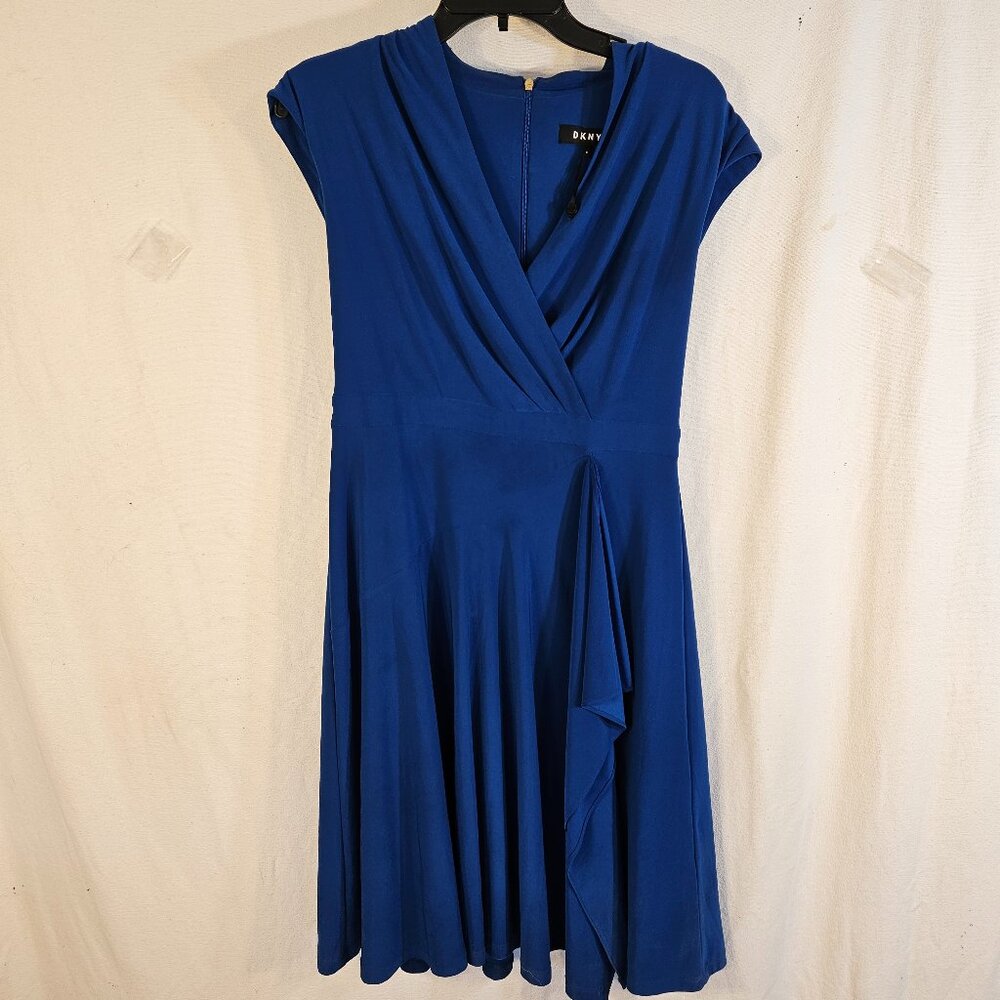 DKNY Blue Dress -- ITEM #2023